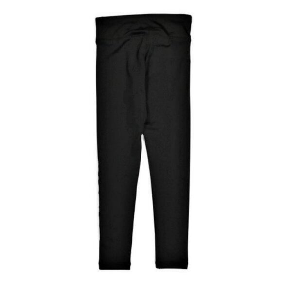 NWT JUSTICE Big Girls Glitter Logo Print Active Fit Leggings - Picture 2 of 4